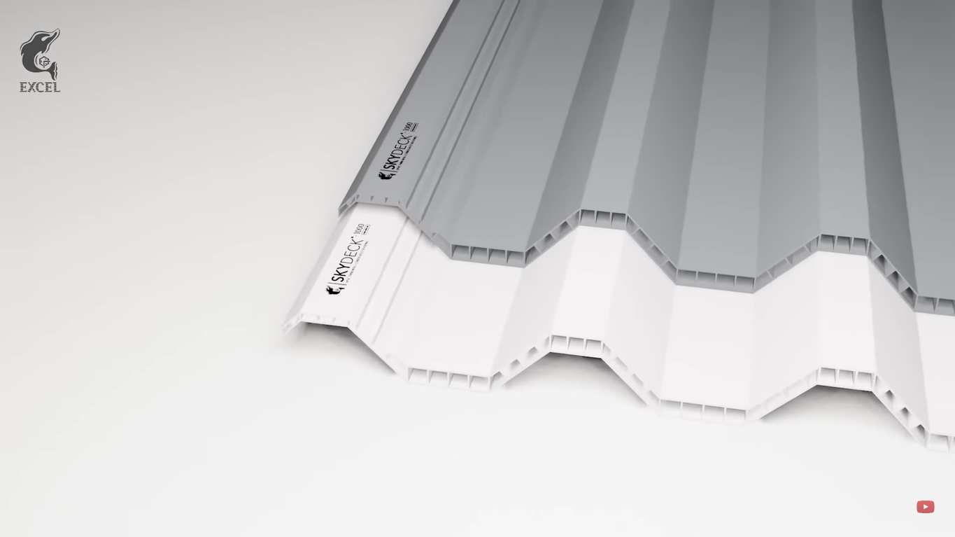 Atap uPVC Double Layer